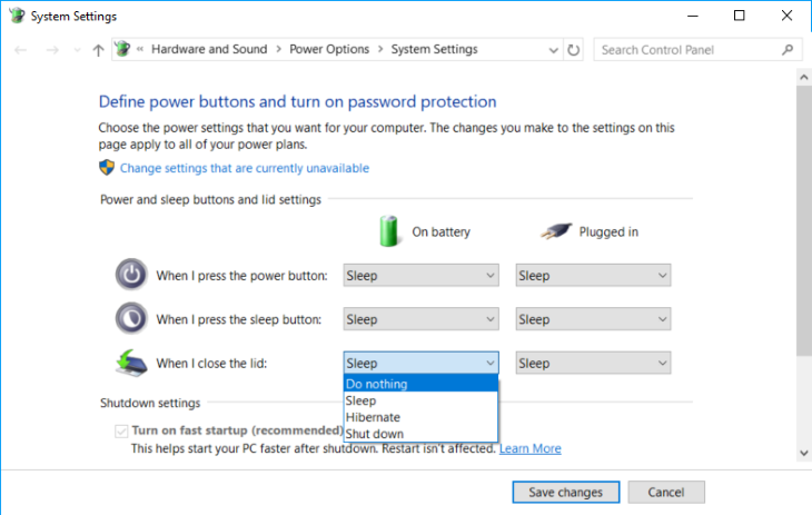 How to Keep Windows 10 Laptop On with Closed Lid