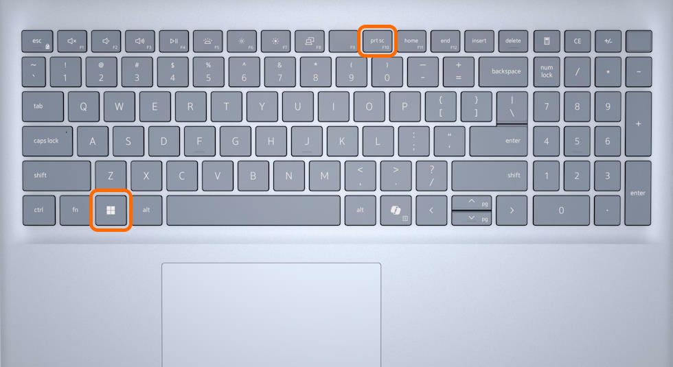 Take Screenshot on Windows 11 - Using Windows and Print Screen Keys